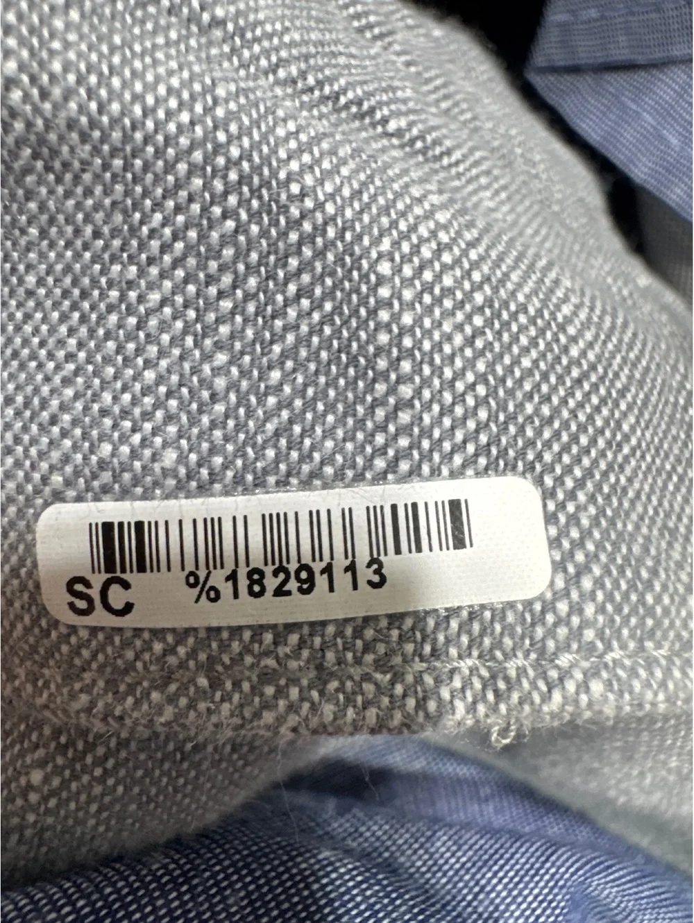 Banana Republic Kentfield Linen Blend Gray Pants Size 34x32